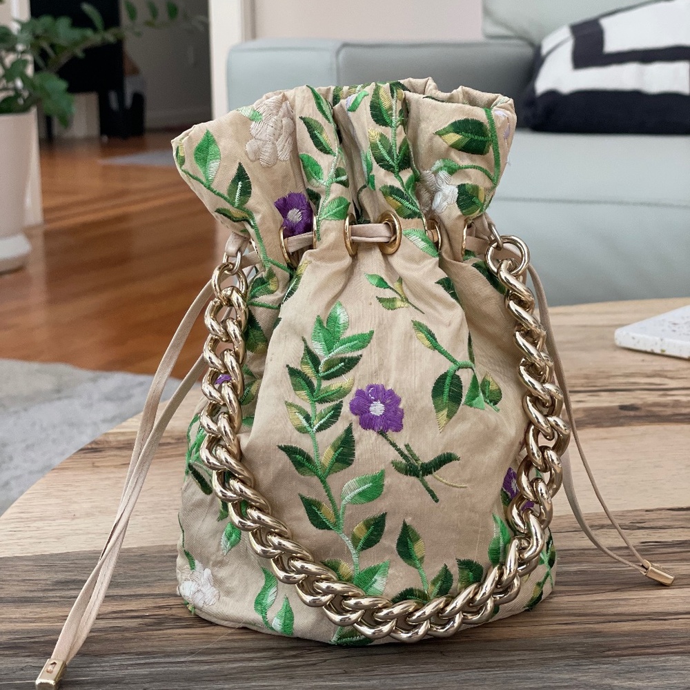 Edie Parker Bucket Bag
